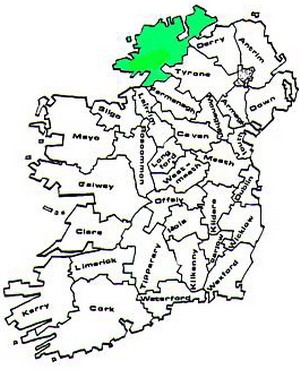 Donegal Map