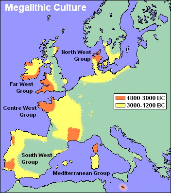 Map Of Western Europe. in Western Europe.